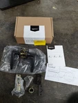 Amazon Basics Victory Door Lever With Lock, Privacy, Oil Rubbed Bronze. Fixed Price $17.50.
