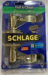 Schlage F10VAVA605 Avanti Passage Hall & Closet Decorative Lever, Bright Brass. Fixed Price $32.95.
