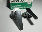Weiser Lock Passage Leverset Nla, 18, K, 26D, Bx. Fixed Price $28.98.