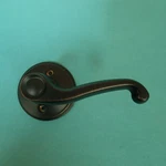 New Schlage F170 716 Right Handed Accent Door Lever Non-turning Aged Bronze. Fixed Price $12.99.