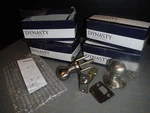Dynasty Hardware ASP-82-US15 Passage Door Knob Set, Satin Nickel, Contractor 4PC. Fixed Price $30.00.