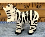 Zebra Animal Print Ceramic Cabinet Drawer Pull Knob White/black 2 X 1 Inches. Fixed Price $6.00.