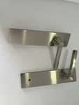 Emtek Dummy Door Lever Modern Rectangular Satin 5352US15. Fixed Price $132.99.