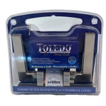 Toledo Tarragona Satin Nickel Plated Privacy Bed/bath Door Handle Set. Fixed Price $23.95.