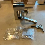 Emtek 5123HLOLHUS15 Helios Key Lever Satin Nickel (US15) - Left Handed (lh). Fixed Price $93.50.