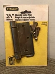Sealed Stanley 53-0743 / Cd 2060 Automatic 3.5 Door Closing Hinge Satin Brass. Fixed Price $14.83.