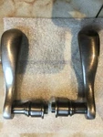 Baldwin 5455V 151 Mr Estate Wave Lever Antique Nickel Les Rose. Fixed Price $69.99.