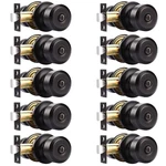 Probrico Oil Rubbed Bronze Door Knob Without Key Privacy Cylindrical Shape. Fixed Price $116.94.