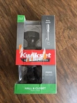Kwikset Pismo Passage Hall/ Closet Door Knob In Matte Black Model 97200-887. Fixed Price $20.00.