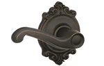 Schlage F10 716 Brk Brookshire Collection Flair Passage Lever, Aged Bronze. Fixed Price $30.00.