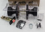Passage Door Knob Matte Black Kwikset Pismo 97200-896 Interior Hancle Closet. Fixed Price $30.44.