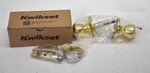 Kwikset Tylo Entry Lockset Kno Adjustable Deadlatch Polished Brass Finish. Fixed Price $12.09.