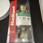 Kwikset Hall Closet Knob Bronze 92001-512 Door Handle New Packing. Fixed Price $14.00.