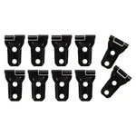 10PCS For 2018-2024 Jeep Wrangler Jlu Jt Door Hood Hinge Cover Protector Trim. Fixed Price $34.44.