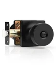 1 Pack Interior Privacy Door Knob With Lock, Matte Black Handle For Bath.... Fixed Price $32.88.