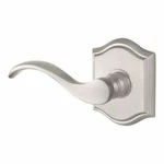 Baldwin EN.CUR.L.TAR.150 Entry Left Curved Lever Door Handle Satin Nickel. Fixed Price $55.00.