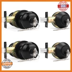 Probrico Black Entry Door Knob & Single Cylinder Deadbolt Combo Set Keyed. Fixed Price $59.08.