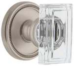 Grandeur Solccr Dd Na Cs Carre Crystal Solid Brass Non-turning Nickel. Fixed Price $286.50.