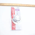 Kwikset Tylo Satin Chrome Half-dummy Door Knob. Fixed Price $6.22.