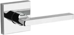 Baldwin Reserve Full Dummy Lockset Square Contemporary Rose Bright Chrome. Fixed Price $47.86.