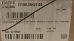Emtek Abloy Passage Square Rosette, Hellos Lever,rh US10B. Fixed Price $56.00.