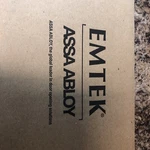 Open Box Emtek Passage Modern Rectangular Pocket Door Mortise Lock US19 211419. Fixed Price $169.95.