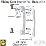Pella Interior Sliding Door Pull Handle Xo Left - Choose Color. Fixed Price $203.32.