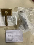 Signature Hardware 479335 Matteen Rh Solid Brass Dummy Lever Set - Antique. Fixed Price $55.55.