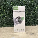 Ghome 4 1 Smart Fingerprint App Door Knob W/keypad Lock. Fixed Price $29.99.