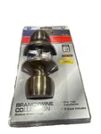 Defiant Brandywine Keyed Entry Door Knob Antique Brass 154 733 With 2 Keys. Fixed Price $11.04.