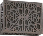Accessory 7.75 Inch Surface Mount Chime Grill-toasted Sienna Finish Door. Fixed Price $57.00.