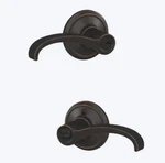 Schlage F51A Wit Whitney-georgian Aged Bronze Exterior Keyed Entry Door Handle. Fixed Price $21.99.