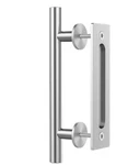 Winsoon 12 In. Stainless Steel Sliding Barn Door Handle Pull Flush Hardware. Fixed Price $27.99.