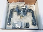 New "emtek" Modern Brass Left Handle Passage Door #5107 Finish Satin Bronze. Fixed Price $24.99.