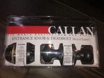 Callan VPKS3007 Oil Rubbed Bronze Entrance Handleset W/single Cylinder Deadbolt. Fixed Price $44.99.