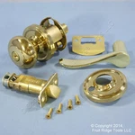 Weslock L640IMP03BOR03-KA3 Polished Brass Left-handed Impresa Keylock Knob. Fixed Price $66.49.