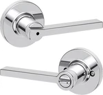 Casey Interior Privacy Round Door Handle With Lock, Lever For Bathroom. Fixed Price $33.99.