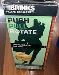 Brinks Hands-full Door Knob Push Pull Rotate Handle Interior Lock Polished Brass. Fixed Price $25.00.