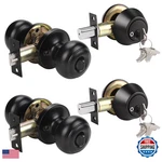 Knobwell 2 Pack All Keyed Same Entry Door And Double Cylinder Deadbolt. Fixed Price $68.72.
