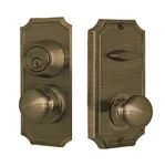 Weslock 01501IAIASL2D Impresa Knob 2-3/8 Antique Brass. Fixed Price $281.14.