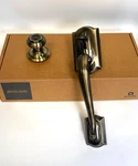 Schlage FE285 609 Camelot Front Entry Handle Georgian Interior Knob New. Fixed Price $54.99.
