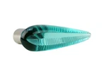 Baccarat Extremely Rare Empreinte Turquoise Gilt Door Handle Made France. Fixed Price $450.00.