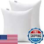 Acanva Decorative Throw Pillow Inserts For Sofa Bed Couch And Chair Square Euro. Fixed Price $37.28.