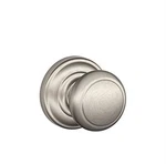 Schlage F10 619 Andover Door Knob With Addison Trim, Hall & Closet. Fixed Price $16.99.