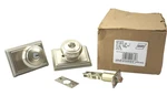 Schlage F51A Nickel Andover Addison Rose Keyed Entry Lock Keyway Latch. Fixed Price $13.20.