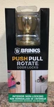Brinks 23045-105 Push Pull Rotate Barrett Polished Brass Passage Knob. Fixed Price $21.59.