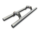 Nhn Post-mount Offset Double-sided Ladder Style Push-pull Stainless Door Hand.... Fixed Price $210.08.