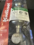Kwikset Satin Nickel Hall/closet Passage Door Knob 200CV 15 Cp. Fixed Price $13.00.