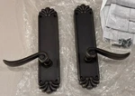 Emtek Lever Tuscany Bronze Dummy Set 6752MDIMB. Fixed Price $162.17.