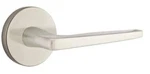 Emtek 505HERUS15 Hermes Dummy Door Lever Set, Brass Modern - Satin Nickel. Fixed Price $96.00.
